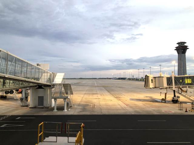 カンボジアのシェムリアップ空港