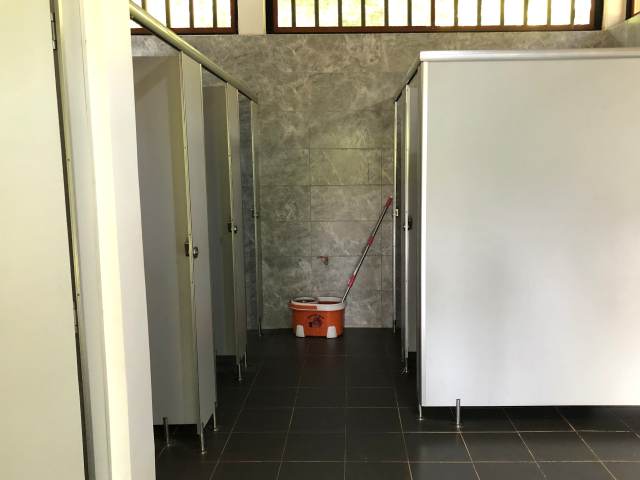 アンコール大回りコースのトイレ