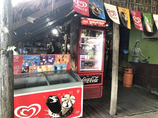 ロータスファームのレストラン