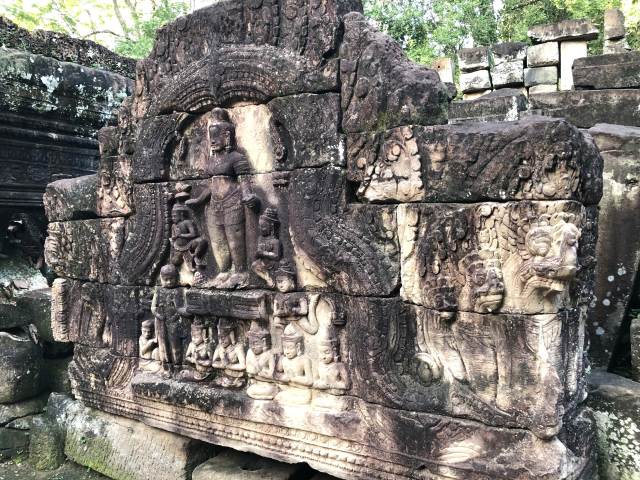 大回りコースのタソム遺跡
