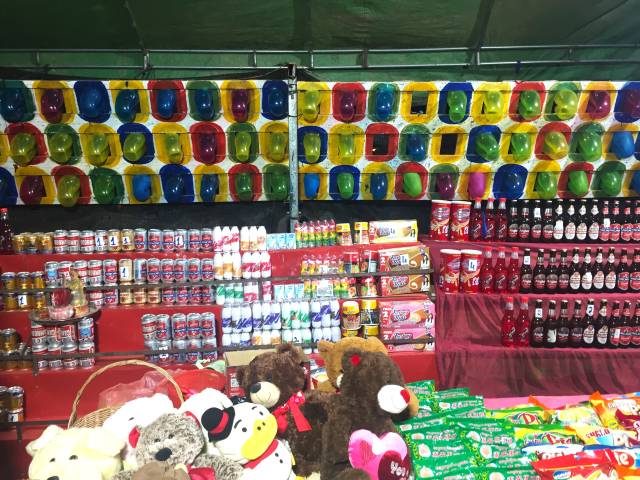 「キョンギュウ」(プラウ・ホックサップ」の景品が当たるゲーム