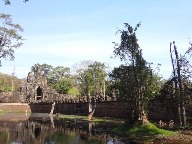 アンコールトムは世界遺産