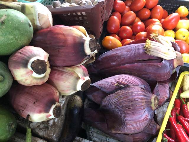 バナナの花ってどんなの?