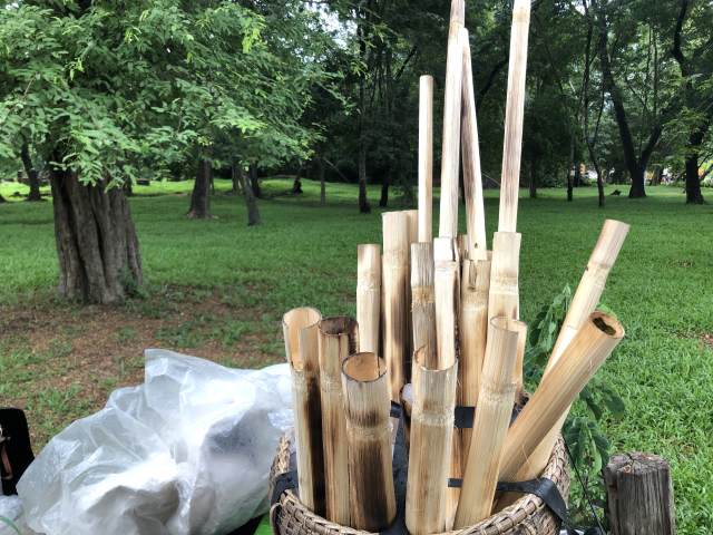 アンコールワット周辺の「クロラン」売り