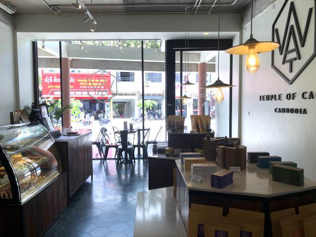 「Temple of Cacao Cambodia」一階